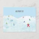 Search for snowy postcards Skiing