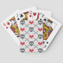 Search for knitted pattern playing cards Design