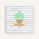 Search for ice cream notebooks Stripes
