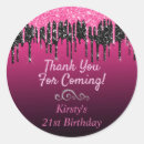 Search for 18 birthday stickers Girly