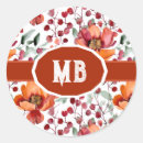 Search for orange berries stickers Botanical
