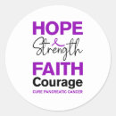 Search for the cure stickers Hope