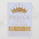 Search for gold crown invitations Royal