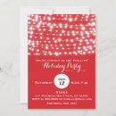 Search for string lights seasonal invitations Red