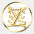 Search for initial z stickers Letter
