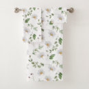 Search for flower print bath towels Daisy