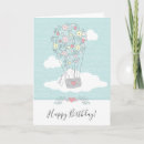 Search for hot air balloon birthday cards Floral