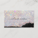 Search for black makeup artist business cards Glitter