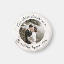 Search for christmas wedding magnets Our first christmas