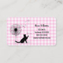 Search for dandelion business cards Pink