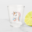 Search for unicorn shot glasses Pink