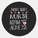 Search for night nurse stickers Funny