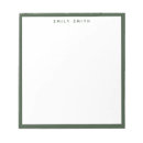 Search for green notepads Minimalist