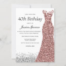 Search for silver 45th birthday invitations Gold