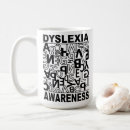 Search for dyslexia mugs Awareness