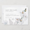 Search for seashells save the dates Tropical