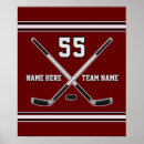 Search for hockey posters Black