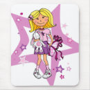 Search for blonde mouse mousepads Girly