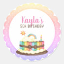 Search for candyland party stickers Rainbow