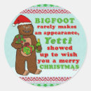 Search for bigfoot stickers Funny sasquatch