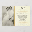 Search for 60th anniversary party invitations Sixtieth