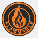Search for flammability stickers Fire