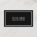 Search for vintage art deco business cards Salon