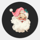 Search for santa face stickers Funny christmas