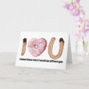 Search for donut valentines day cards I love you
