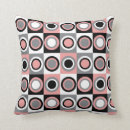 Search for black white circle pattern cushions Geometric