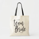 Search for team tote bags Bride