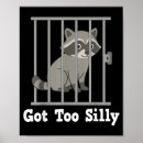Search for funny raccoon posters Men
