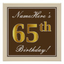 Search for 65th birthday posters Elegant