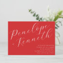 Search for red christmas wedding invitations Elegant