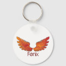Search for wings on key rings Red