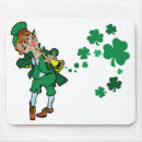 Search for drinking leprechaun mousepads Irish