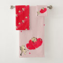 Search for valentines day bath towels Red
