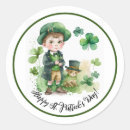 Search for irish boy stickers St patrick's day