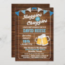 Search for dads diaper party invitations Huggies and chuggies