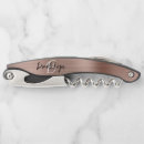 Search for monogrammed bottle openers Rose gold