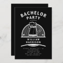 Search for groom bachelor party invitations Simple