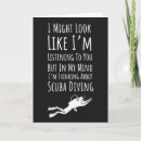Search for funny scuba diving cards Snorkelling