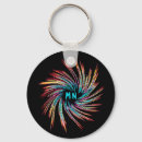 Search for multi colored rounded key rings Modern