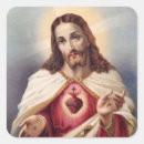 Search for sacred heart stickers Jesus christ