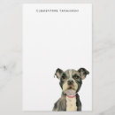 Search for dog stationery paper Pitbull