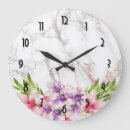 Search for faux marble clocks Modern