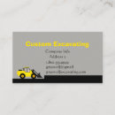 Search for excavation business cards Bulldozer