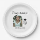 Search for graduation paper plates Congratulations