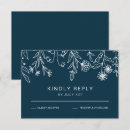 Search for boho wedding rsvp cards Blue