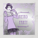 Search for flapper girl invitations 1920s
